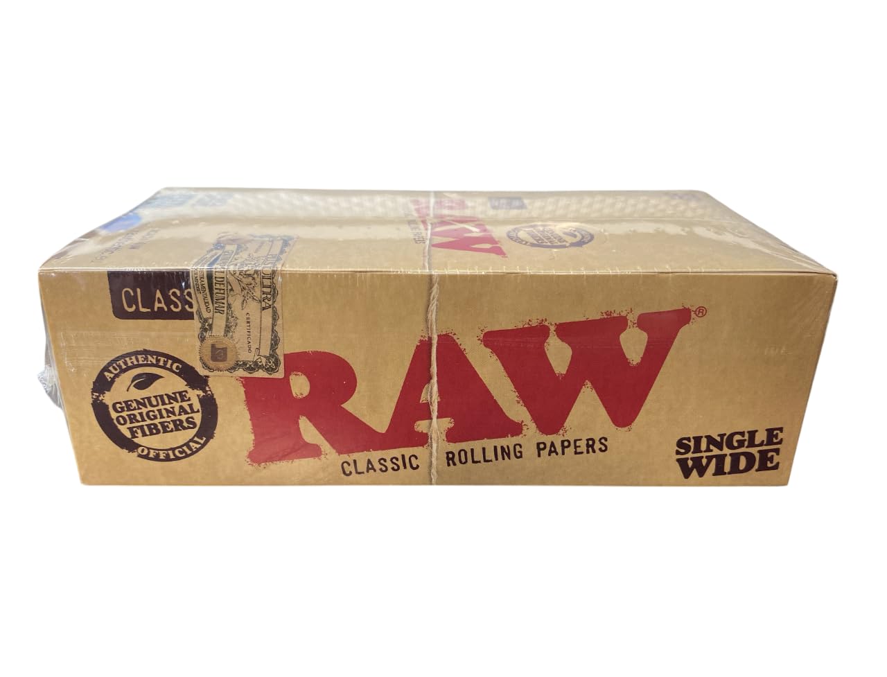 Amazon.co.jp: RAW Classic Single Wide Cigarette Papers Regular