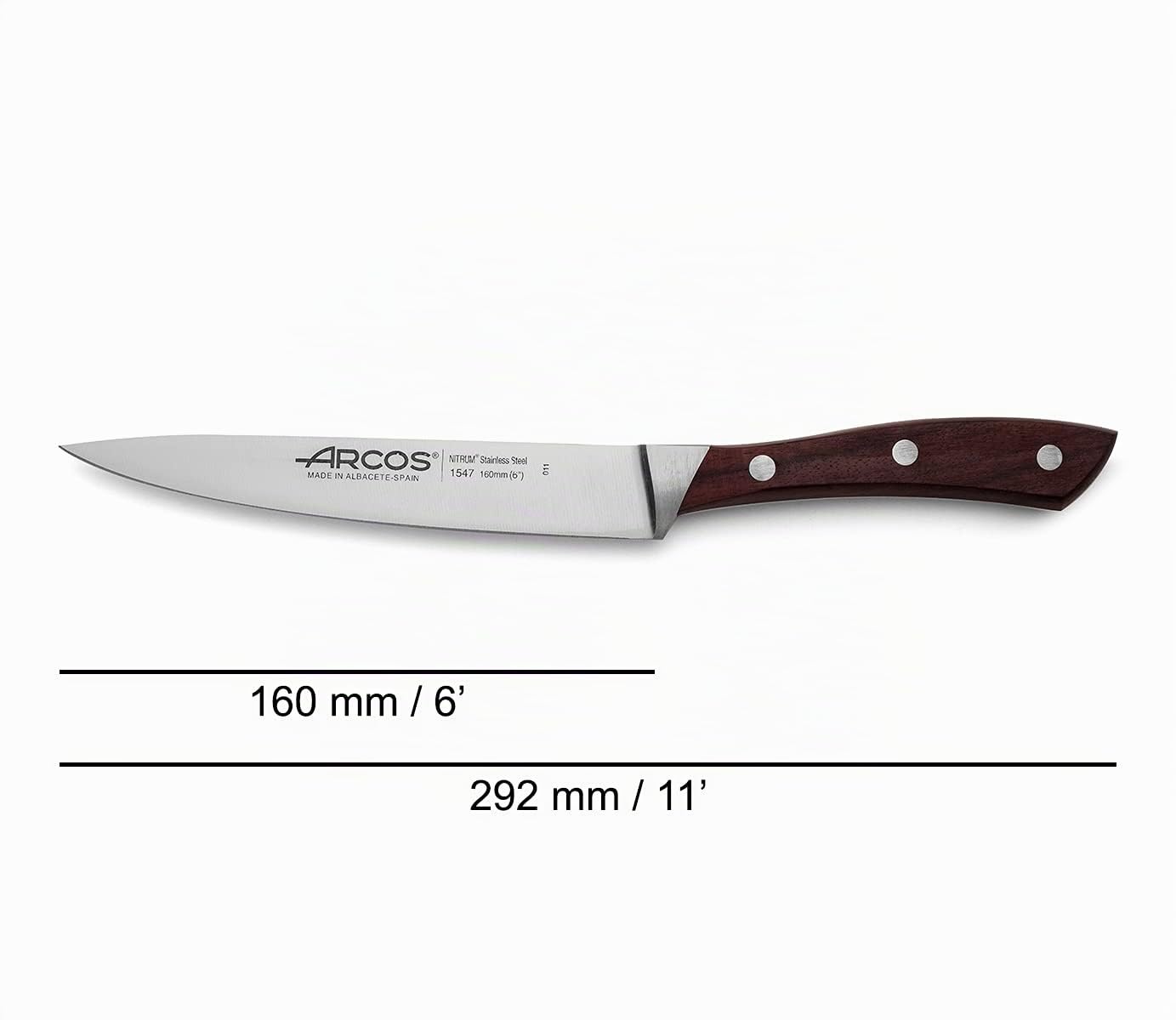 Arcos Cuchillo Lenguado Serie Natura 160 mm