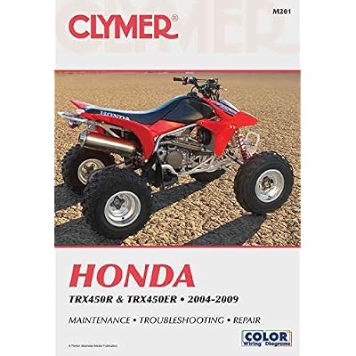 [(Clymer Honda TRX450R and TRX450ER, 04-09)] [By (author) Ron Wright] published on