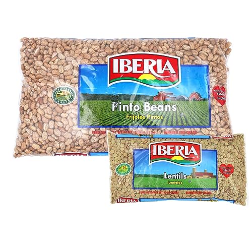 Iberia Pinto Beans 4 lb. + Iberia Dry Lentils, 12 Ounce image 2