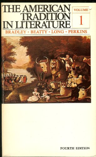 American Tradition in Literature Volume 1 (Four... 044813151X Book Cover