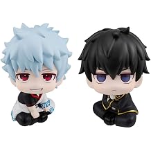 2PCS Hijikata Toushirou/Sakata Gintoki Figure Anime Figurine Statue Cartoon Action Figure Model Collectible Decorations 10cm PVC