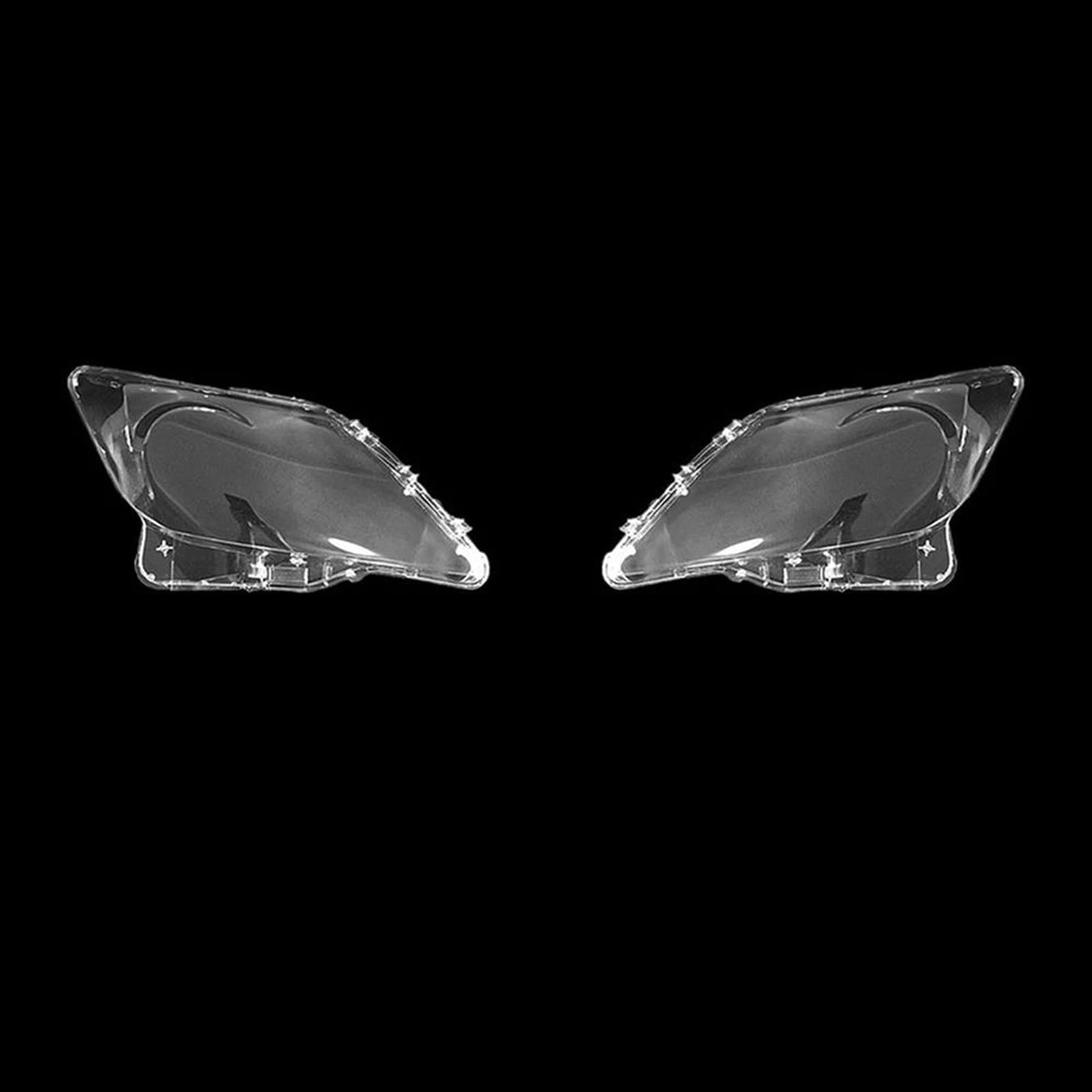 Car Front Headlight Glass Headlamps Transparent Lampshade Lamp Shell Headlight Cover For Lexus LX570 2012-2015(A Piar)