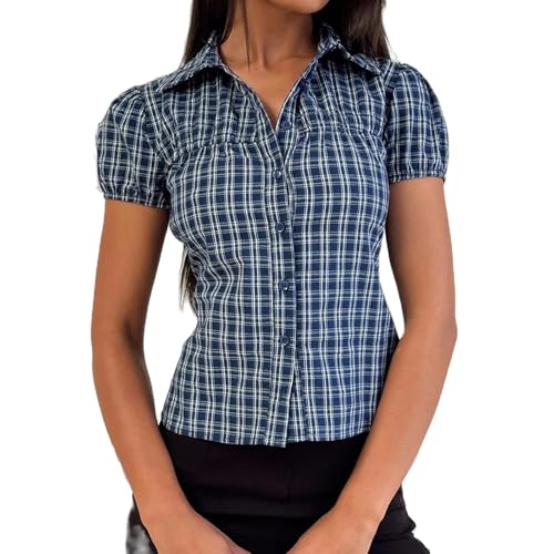 womens dress tops Furnex Dressy Ladies Tops and Blouses 3/4 Sleeve Shirts for Women Dressy Casual Tunic Tops for Women Loose fit Clothes Elegant Wedding Date Night Tops Floral Blouses Black Floral M shirt breathability PENNSOY Women Basic Button Down