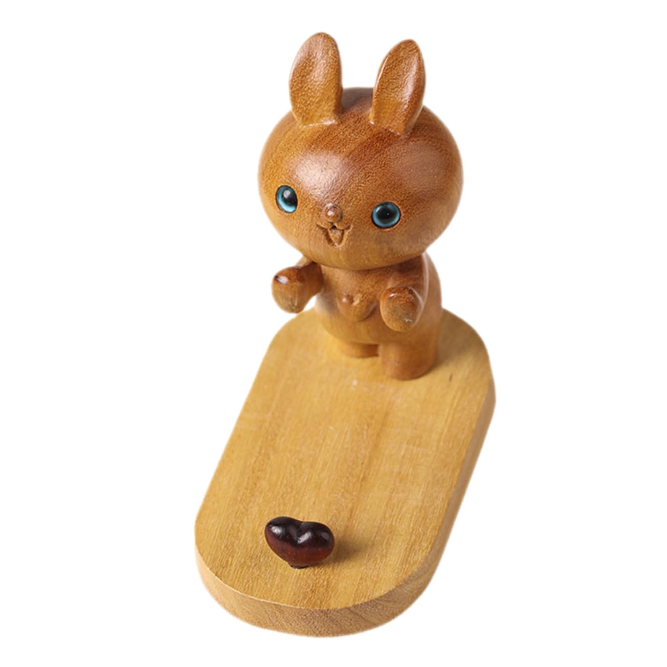 HEMOTON 4pièces Support De Téléphone Forme De Lapin Décoratif Et Adorable Support Mobile pour Bureau Accessoire Pratique pour Smartphone avec Base Stable
