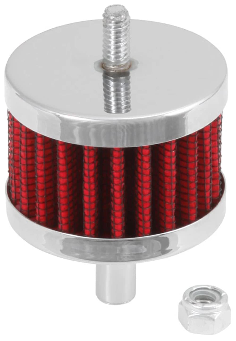 K&N Vent Air Filter/ Breather: High Performance, Premium, Washable, Replacement Engine Filter: Flange Diameter: 0.25 In, Filter Height: 1.5 In, Flange