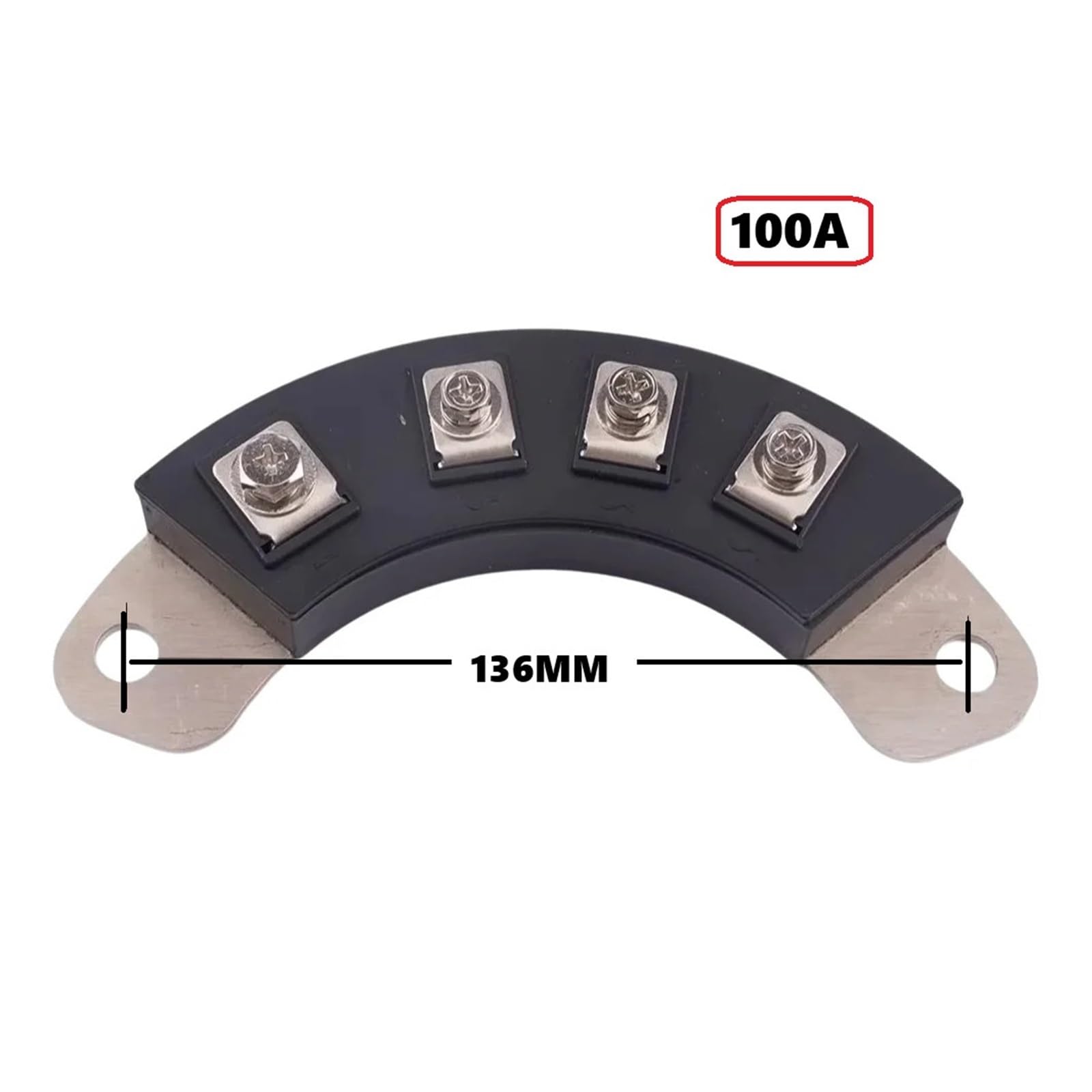 Generador de puente rectificador rotatorio con base cobre | For sistemas industriales rectificadores de generadores de alta carga: Módulo(100a 136mm)