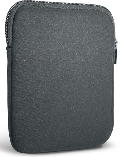 MyGadget Neopren Sleeve Hülle für Tablet bis 6 Zoll [ 16, 5 x 12,5 cm ] - Schutzhülle Tasche für z.B. Kindle Paperwhite [ bis 2021 ] | Kobo Clara HD - Grau