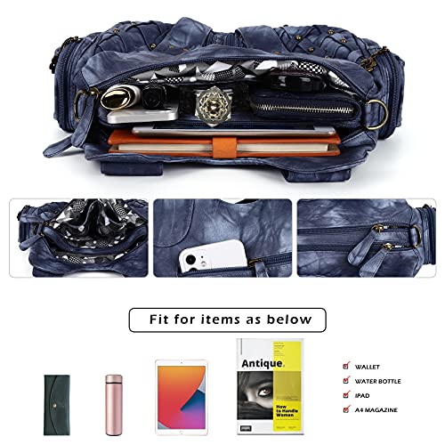 Image of Angel Barcelo Purses for Women Large Shoulder Bag Soft Hobo Bags for Women