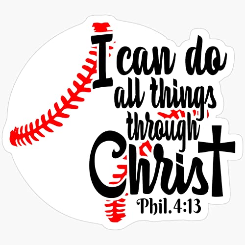 I Can Do All Things Through Christ Sticker 3