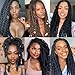 16 Inch Afro Kinky Curly Human Hair Bulk for Permanent Micro Locs/Twists/Braids/Repair Locs Afro Kinky Curly Bulk Human Hair Nature Black Color (1B, 16inch-50g/pack)