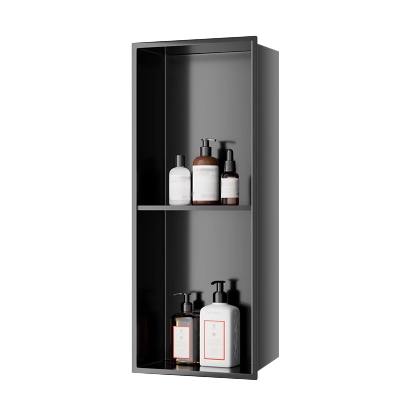 Étagère murale de douche en acier inoxydable moderne pour la salle de bain