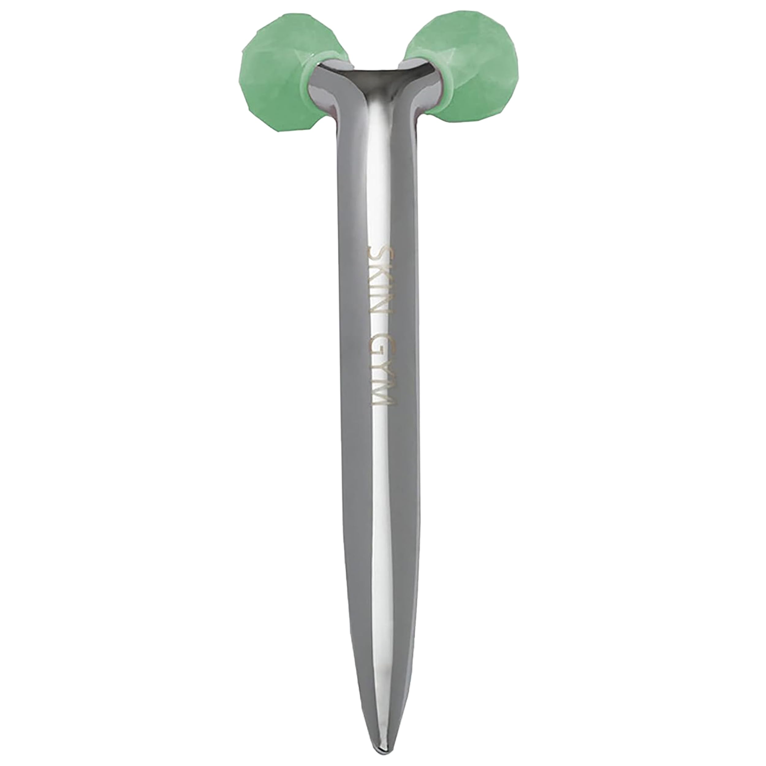 Skin Gym Jade Revi Beauty Facial Roller Massager for Wrinkles and Fine Lines Anti-Aging Face Lift Skin Care