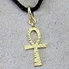Pride Fashion Jewelry: Handcrafted Ankh Pendant Sterling Silver, Gift Necklace – Egyptian Cross Charm, 925 Silver, Life Cross Ankh (925 Sterling Silver + Gold-Plated Cross Symbol of Eternal Life) #5