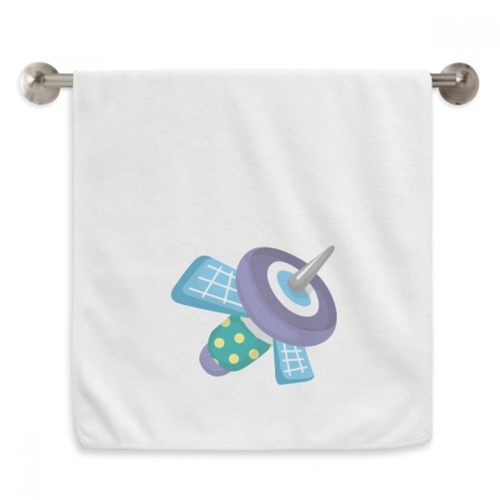 Serviettes de toilette Univers Alien contre humidit&eacute; serviette compacte visage blanc