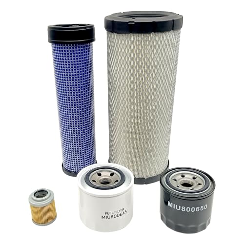 John Deere 35D/50D Yanmar 3TNV88-BNHB Filter Kit