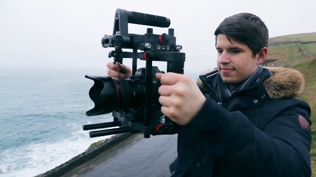Cage DSLR Filmcity Power + Matte Box MB-600 Combo - Kit Complet Avec Porte-Filtres 4x4 Jusqu'à 95mm