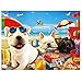 500 Pieces Jigsaw Puzzle for Adults and Kids Big Size Gift Idea Happy Dog (Sunbath 1)