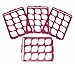 SP Bel-Art Switch-Grid Test Tube Rack Grids; For 20-25mm Tubes, Fuchsia (Pack of 4) (F18745-2500)