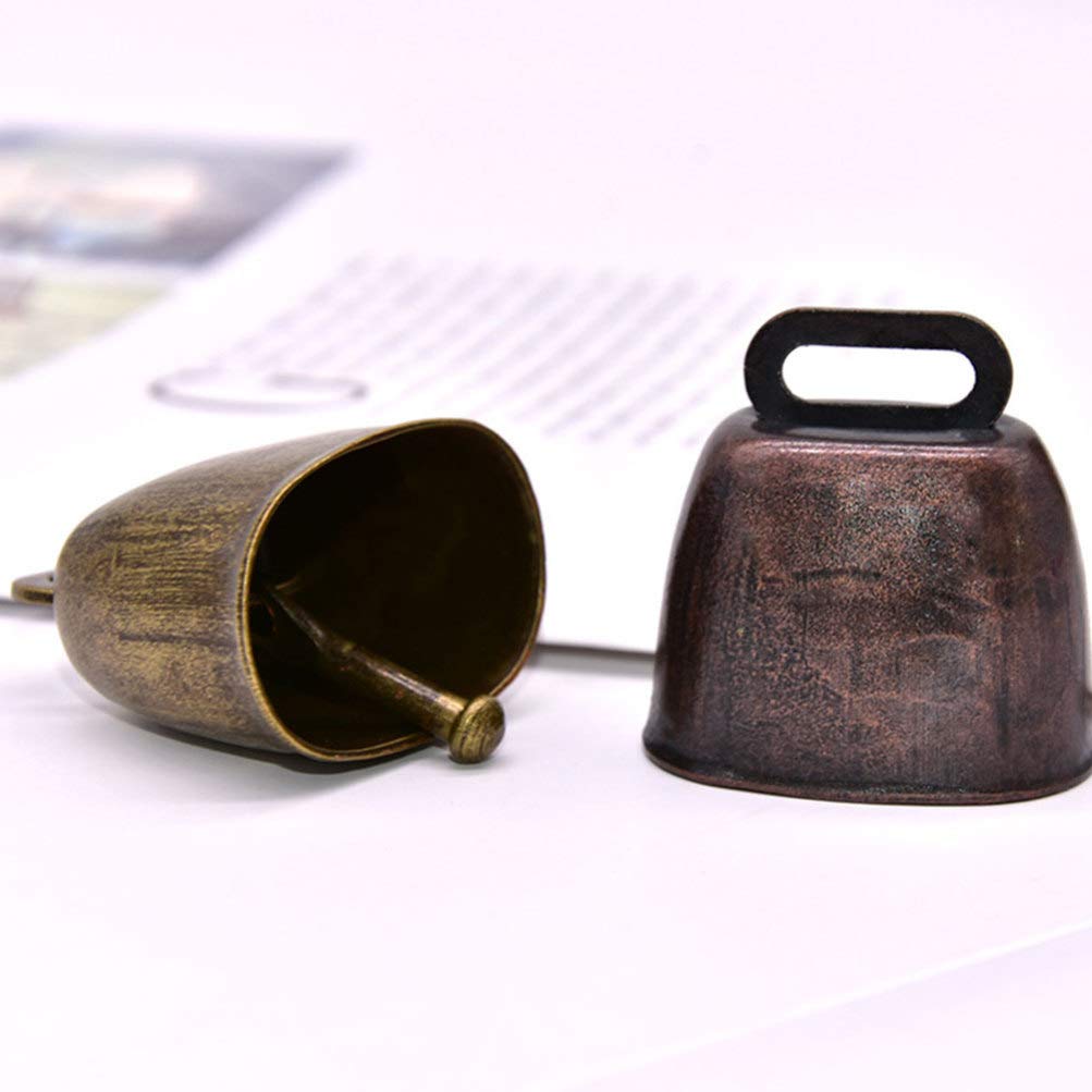 2 campanelle in metallo vintage, mini campane, animali da fattoria, pecora, cavallo, animale domestico, cane, gatto, collare, da appendere, decorazione a, accessori fai da te