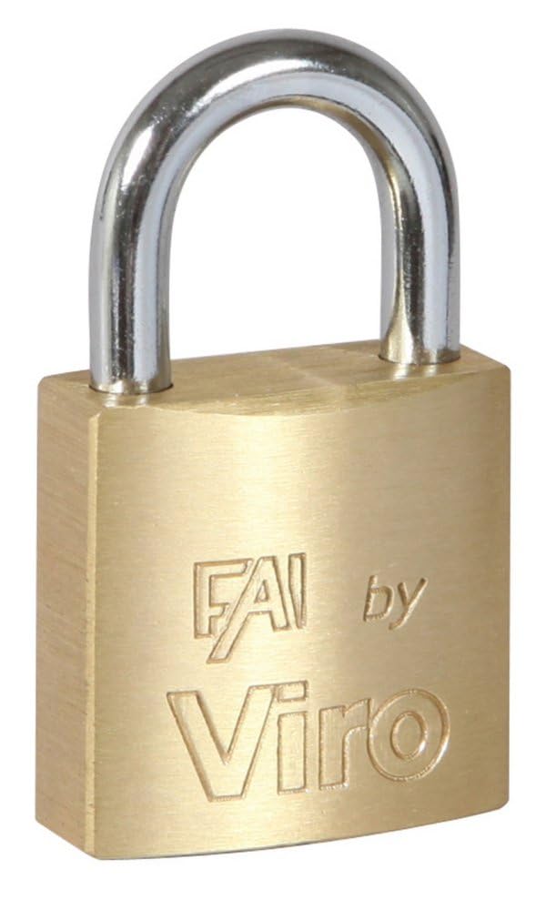 12PZ VIRO ART. 552 LUCCHETTO RETTANGOLARE MM. 25 Nextradeitalia