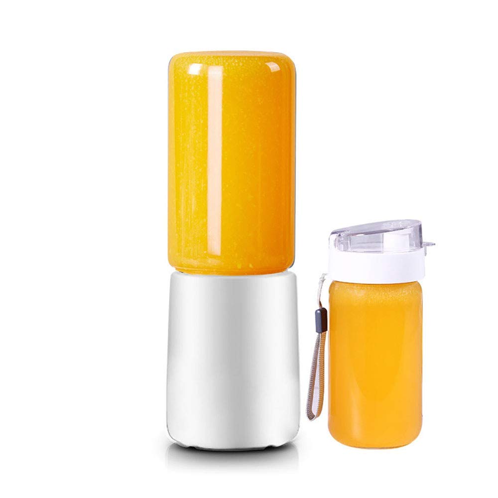 Licuadora Portátil, Mini Batidora de Vaso con 4 Cuchillas, 400ML Juicer Smoothie Maker USB Recargable Batidoras de Vaso Individuales para Fruta, Verdura, Smoothies, Milkshake