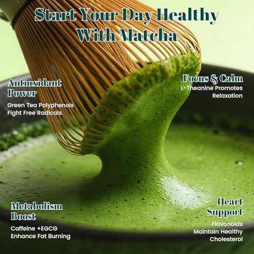 Té verde matcha ceremonial en polvo 30 g miniatura 6
