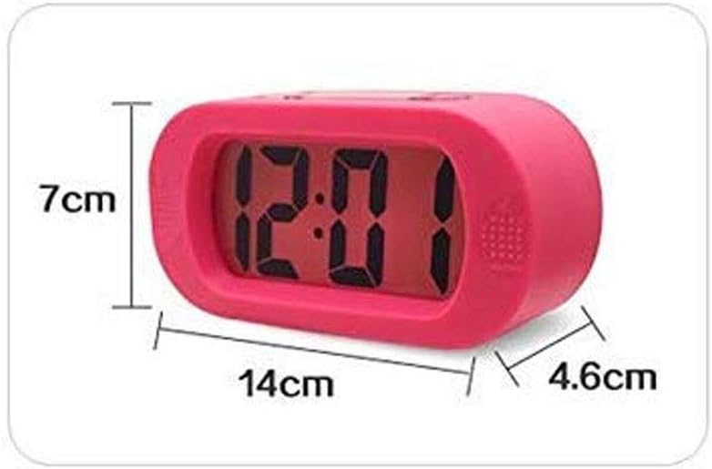 Large Digital LCD Travel Alarm with Sleep Timer, Sound and Portable Size, for Children's Gifts(D) image 3