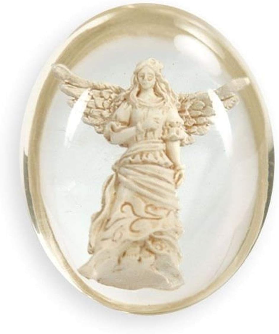 Angelstar 8708 Guardian Angel Worry Stone, 1-1/2-Inch