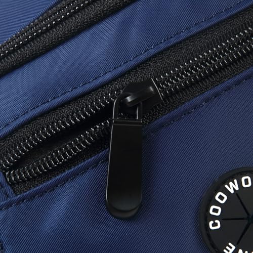 COOWONE wasserdichte Hundeleckerli-Tasche, Hundespaziergang Tasche, Leckerli-Tasche für Hunde, Hundetasche mit Poop Bag Dispenser, Crossbody Bag für Hundetraining