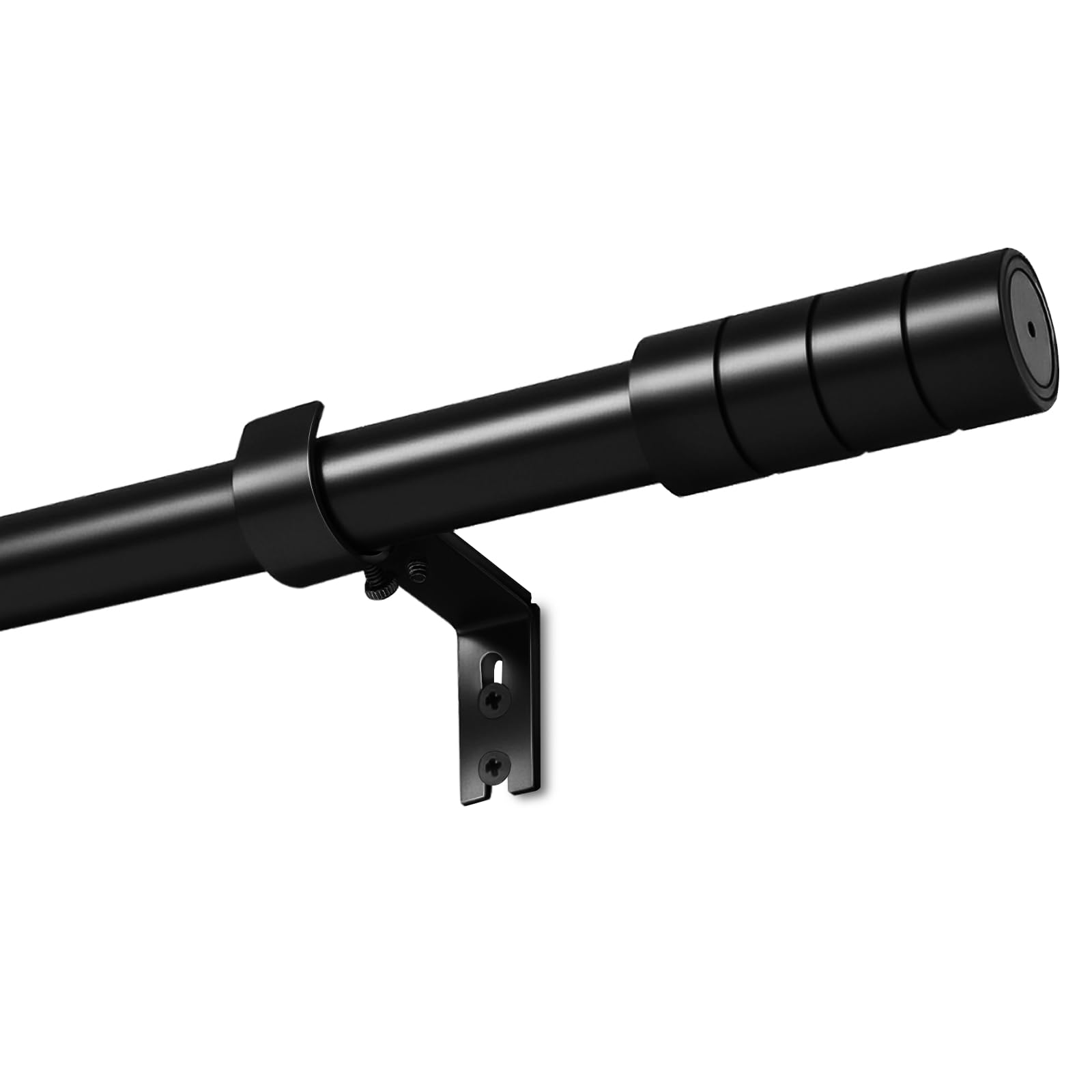 MYGOALII 25mm Diameter Extendable Curtain Poles for Window, 70-157cm Adjustable Curtain Rod with Multi-Piece Assembly, Splicing Metal Poles Set with Adjustable Brackets for Door
