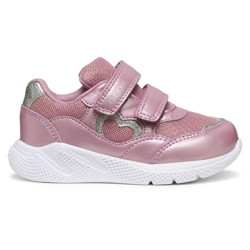 Geox Baby B Sprintye Girl Sneakers Rose, 23 EU