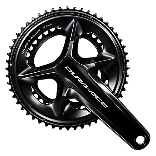 Shimano J.BI/PL.SH.Dura-Ace 110BCD 172.5 50x34 2x12V Car Cranks, Sport, Black (Black), One Size