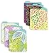 New Generation - Decorative Vertical Pocket File Folders in 6 Floral Designs, Heavyweight Paper 1/3 Cut Tab Letter Size (12.5 x 9.25 in), for Home & Office,