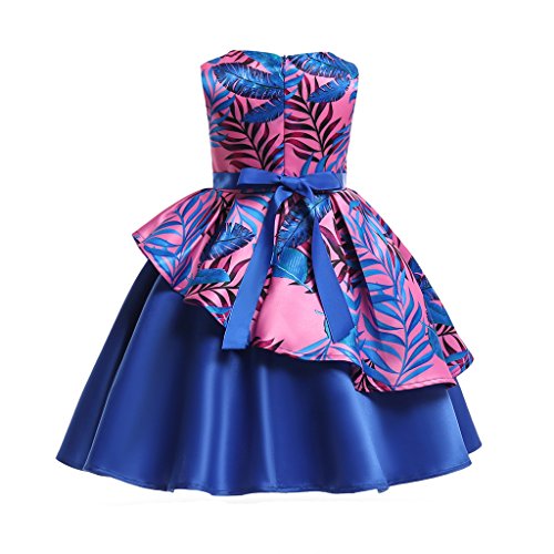 Vestido de niña para bodas y damas de honor BaronHong con dobladillo irregular 2