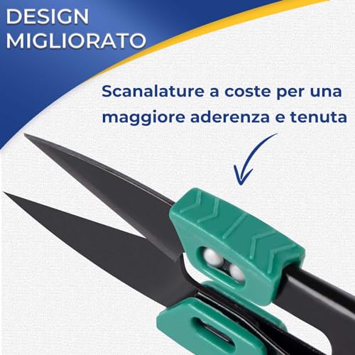 2 x Forbici da Sarta Professionali per Filo per Ricamo Forbici Tessitura Forbici Piccole per Il Taglio Preciso del Filo - 4
