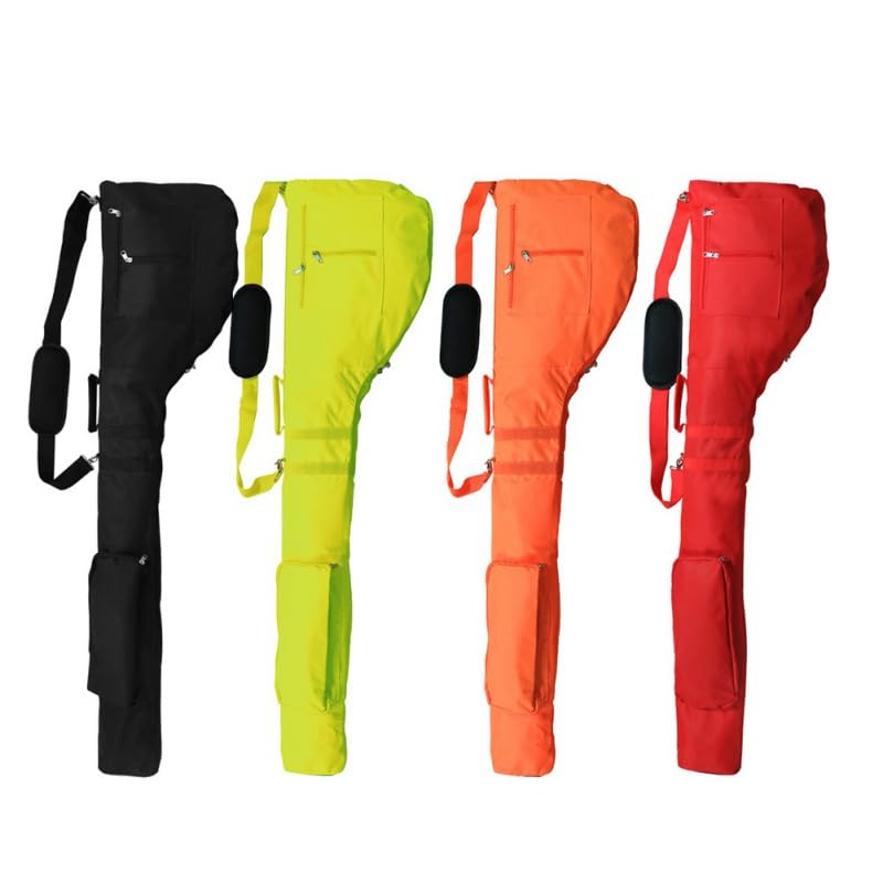 Golftasche Pencilbag Golfschlägertasche, Nylon, umweltfreundliches Material-Set, weich, faltbar, tragbar, Golfzubehör Pencilbag Reisebag