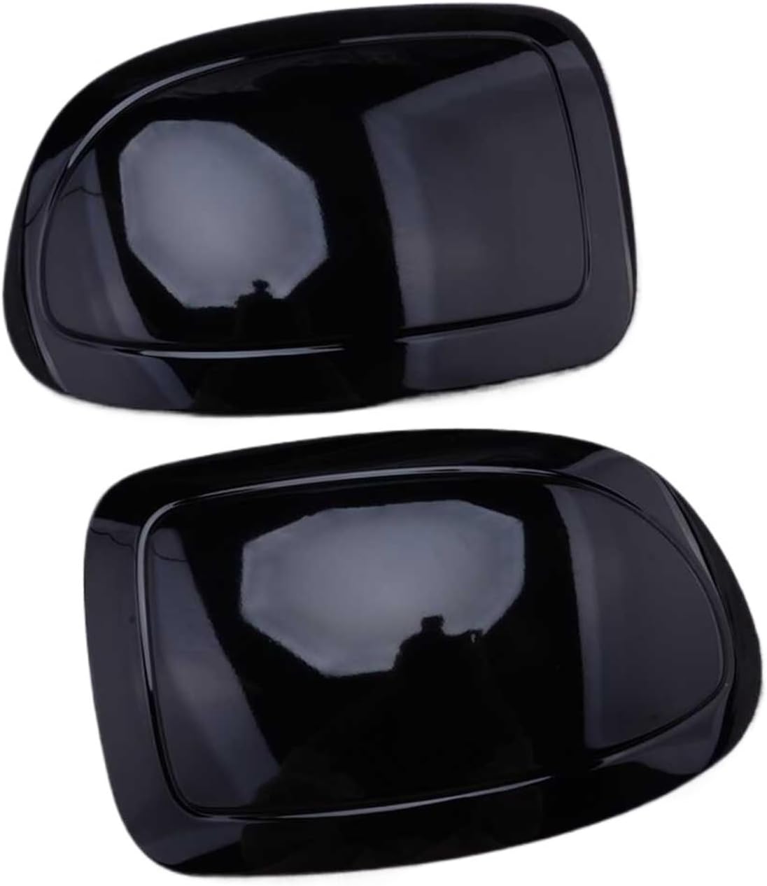 HECASA 左右ミラーカバー 2019-2023 シボレー シルバラード 1500/GMCシエラ 1500 アウターバックウィングミラーキャップ  ABSプラスチック ( | シボレー HECASA GM Tow アジャスターリクライニングハンドルレバーグレー、シエラ ドアサイドウィングバックミラーカバーキャップトリムブラックシボレーサバーバンシルバラードタホGMCシエラユーコンキャデラックエスカレ