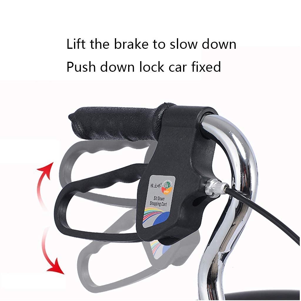 Chodziki dla seniorów Aluminiowy chodzik Rollator z kołami Składany Lekki regulowany, z oparciem siedzenia Rama do chodzenia dla osób starszych Walking Mobility Aid chodzik chodzik Rollator, Durable