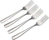 Vista 1 de Asking Tenedores de cena de acero inoxidable de 12 piezas, tenedores de cubiertos