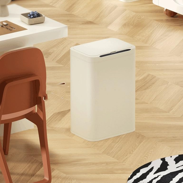 Smart Home Automatic Sensor Can for Kitchen Bathroom Toilet Smart Trash Can Living Room Wastebasket(42cm) image 5