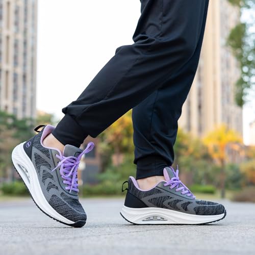 Image of RomenSi Womens Arch Support Walking Shoes Orthotic Fashion Sneakers Tennis Shoes for Plantar Fasciitis Pain Relief US 5.5-11