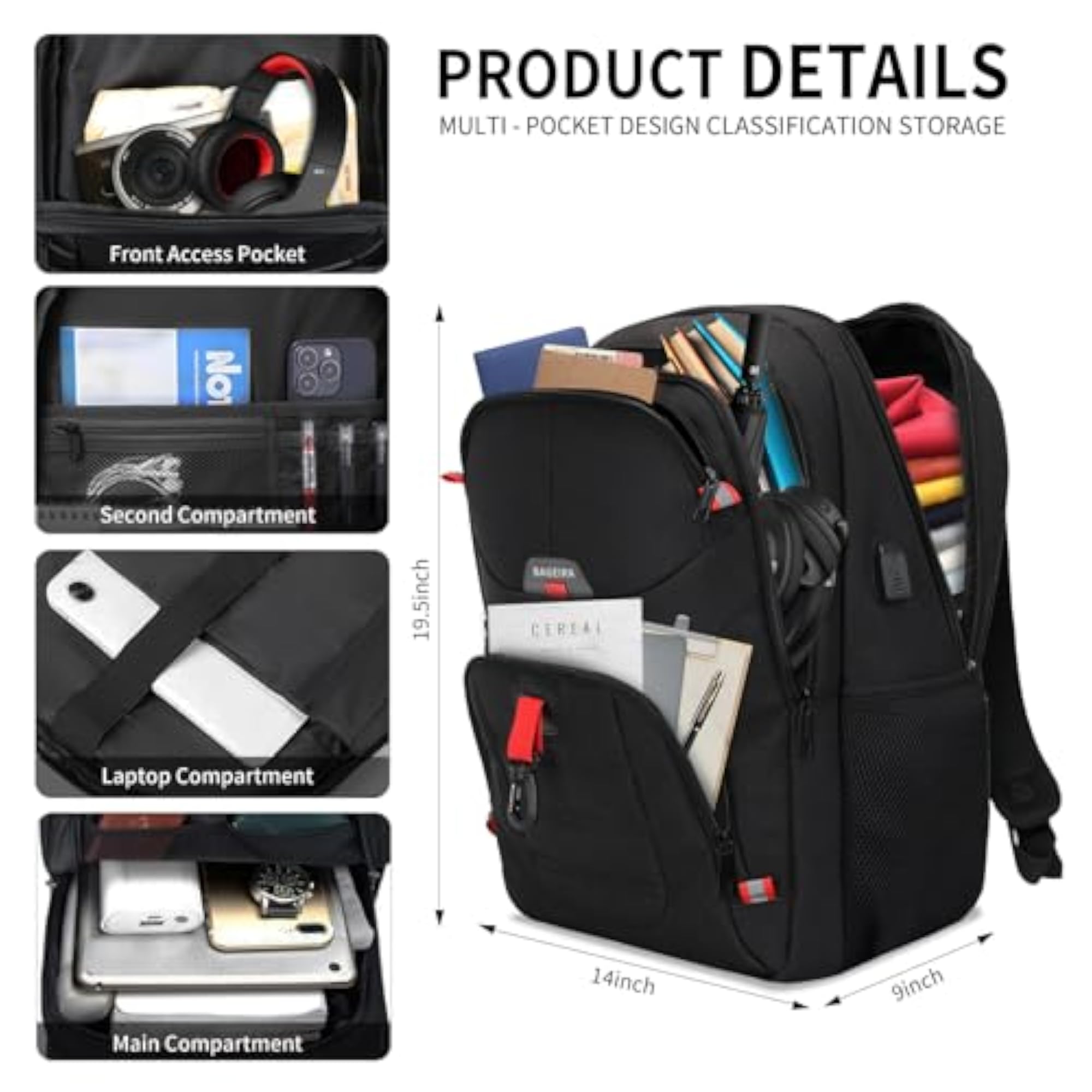 Men's Stylish Backpack for Everyday Use