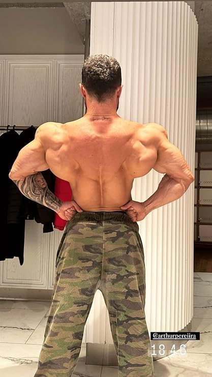 Men's Loose Fit Cotton Sweatpants with Pockets, Gym Lifestyle Pants (PNT1346-GREEN,S) - Image 5