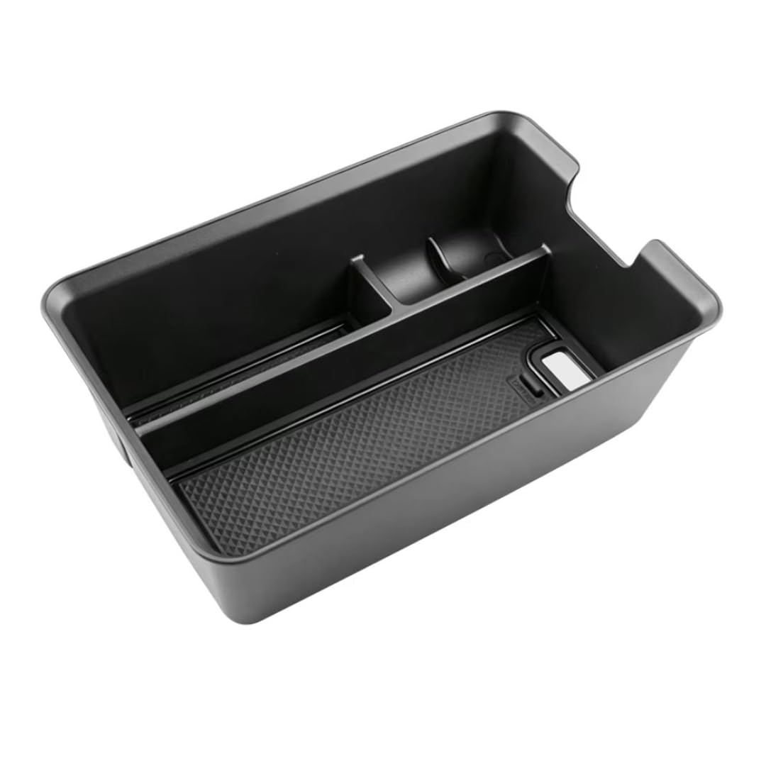 Toiumops Console Organizer for Renault Megane E-Tech 2022-2023, Car Armrest Storage Box Center Plate Tidying Organizer
