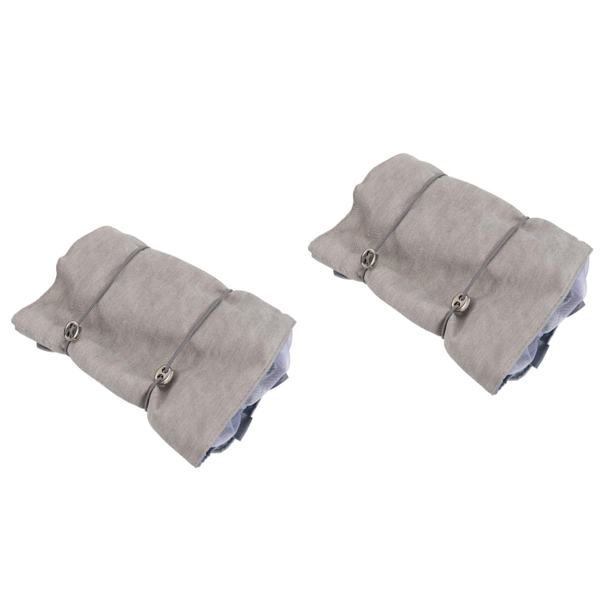 Beaupretty Lot de 2 Trousses de Toilette Portables en PU Capacité pour Voyage Maquillage Mini Détachables