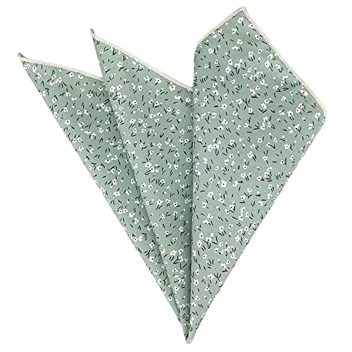 Image of Kebocis Men's Floral Pocket Square Handkerchief for Men