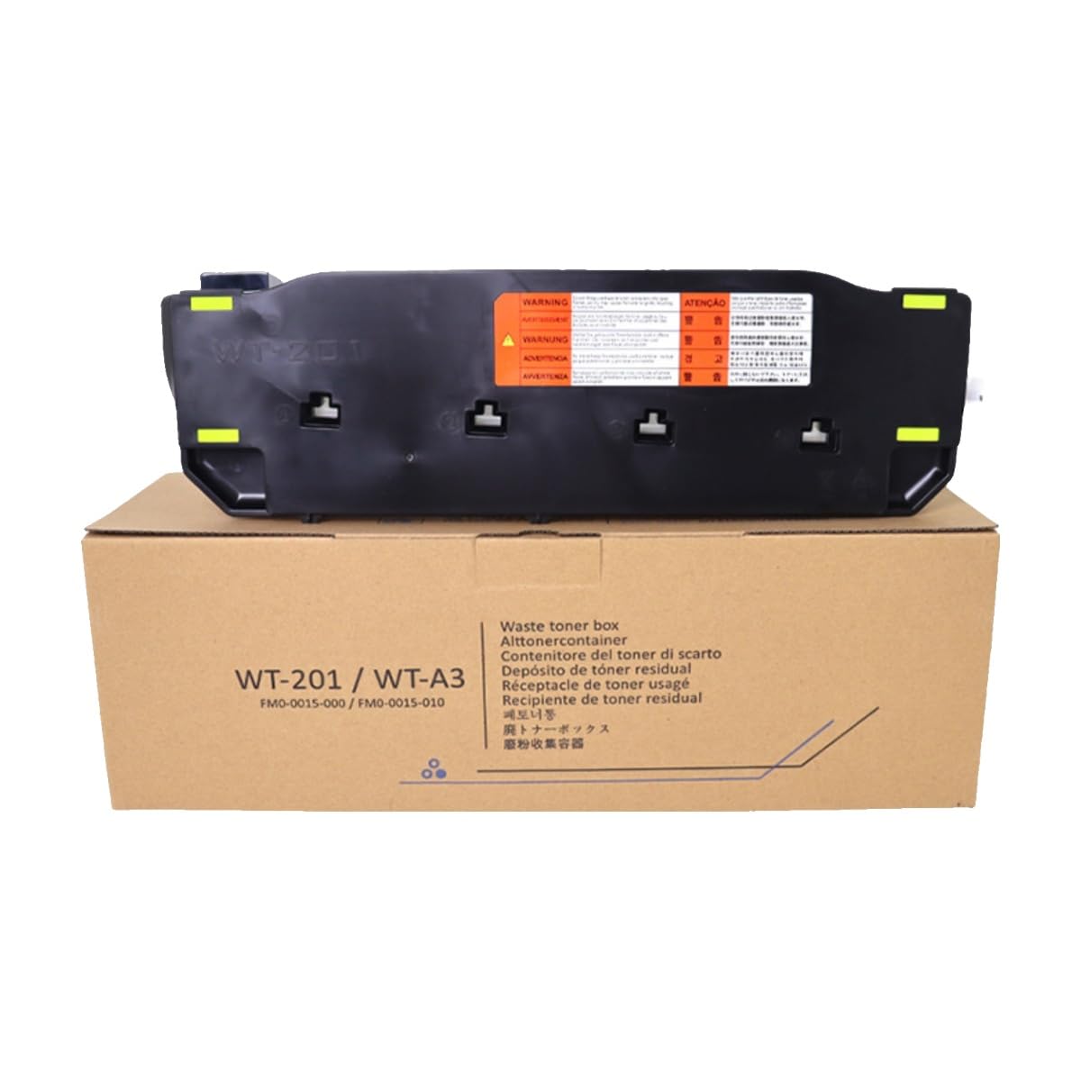 Boîte de poudre déchets WT-201 pour imprimantes C250 C255 C350 C355 C256 C356
