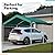 ADVANCE OUTDOOR Adjustable 10x15 ft Heavy Duty Carport Car Canopy Garage Boat Shelter Party Tent, Adjustable Height from 9.5 ft to 11 ft, Green