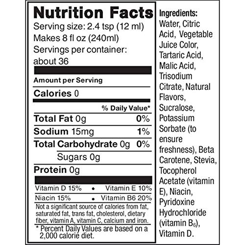 SodaStream Variety Pack Drink Mixes, 0 Calories, 14.8 Fl Oz (Pack of 4) - Image 6